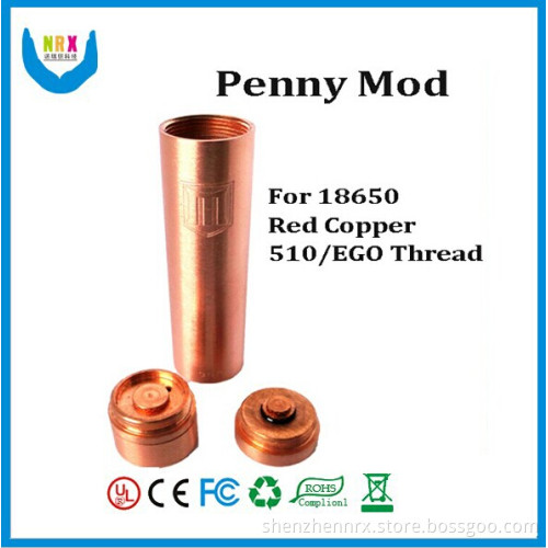 Wholesale Electronic Cigarettes Mech Mod Copper Penny
